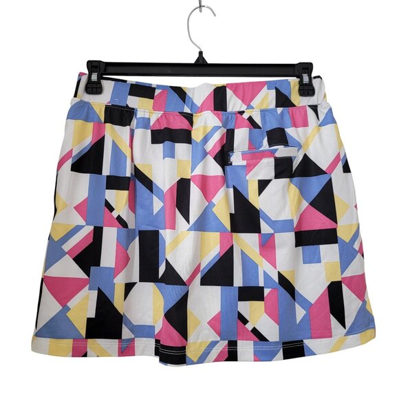 IZOD Golf Size M Geometric Print Performance Stretch Skort, Exc. Used Cond. - Picture 2 of 12